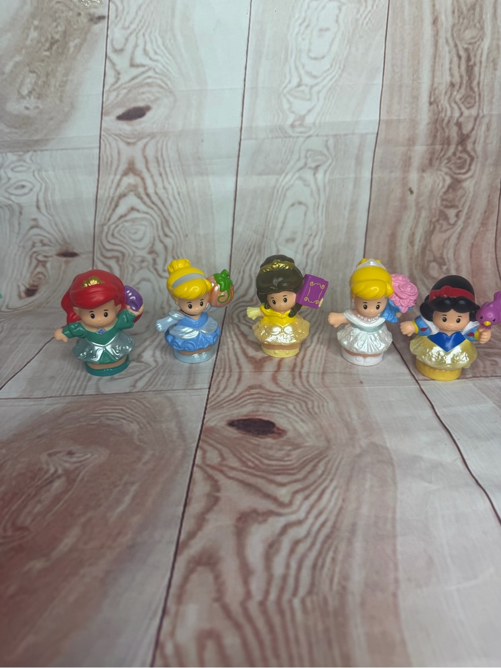 Fisher-Price Little People Disney Princess Figures Lot + Prince